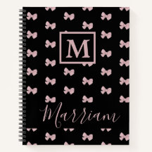 Elegant roze en zwart, op maat gemaakt