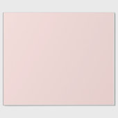 Elegant roze #FFE2DF Verpakkingspapier Cadeaupapier (Vlak)