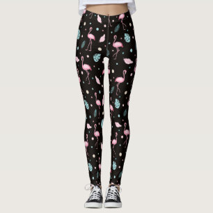 Elegant roze Flamingo patroon Leggings