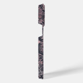 Elegant roze Floral Mandala Design iPhone Hoesje (Rechterkant)