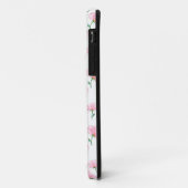 Elegant roze Floral Pattern Case-Mate iPhone Case (Achterkant/links)