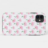 Elegant roze Floral Pattern Case-Mate iPhone Case (Achterkant (horizontaal))