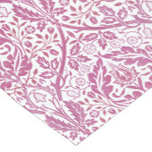 Elegant roze Floral Pattern Korte Tafelloper (Hoek)
