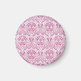 Elegant roze Floral Pattern Magneet