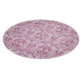 Elegant roze Floral Pattern Snijplank (Hoek)