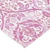 Elegant roze Floral Pattern Tafelkleed (Gekanteld)