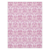 Elegant roze Floral Pattern Tafelkleed (Voorkant)