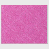 Elegant Roze Glitter Glamour Sjabloon Modern Cadeaupapier (Vlak)