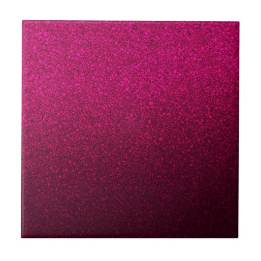 Elegant roze glitterpatroon tegeltje (Voorkant)