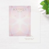 Elegant roze gloed verouderende Kaart (Bureau)