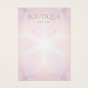 Elegant roze gloed verouderende Kaart