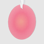 Elegant Roze Glow Acryl Ornament (voorkant)