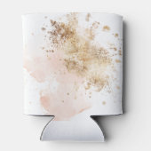 Elegant roze & Gold 40 & 40e verjaardag Blikjeskoeler (Achterkant)