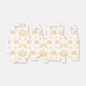 Elegant Roze & Gold Waterverf Tea Party Bedankdoosjes (Uitgevouwen)