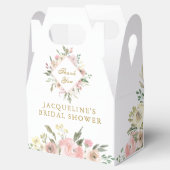 Elegant Roze Goud Bloemen Tuin Vrijgezellenfeest Bedankdoosjes (Geopend)