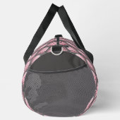 Elegant Roze Grijs Art Deco  Patroon Plunjezak (Rechts)