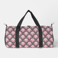Elegant Roze Grijs Art Deco  Patroon