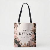 Elegant Roze Halloween-feest Tote Bag (Voorkant)