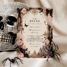 Elegant Roze Halloweenfeest