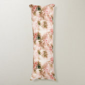 Elegant  roze handbedekking lichaamskussen (Voorkant Verticaal)