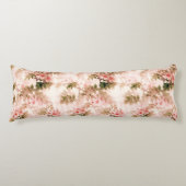 Elegant  roze handbedekking lichaamskussen (Voorkant)