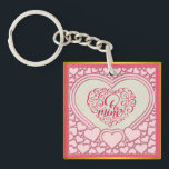 Elegant Roze Hart Gelukkig Valentijnsdag Stijlvol Sleutelhanger<br><div class="desc">Elegant Roze Hart Gelukkig Valentijnsdag Stijlvol ontwerp, exclusief gemaakt voor Valentijnsdag feesten en daarbuiten. U kunt het personaliseren met de naam van uw lieverd. Met een delicaat roze gestileerd hart straalt dit ontwerp verfijnd glam en elegant uit. Het maakt het ideaal voor een groot aantal gelegenheden, van cadeaus voor Valentijnsdagen...</div>