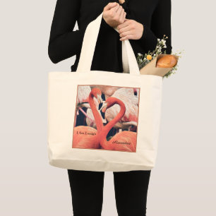 Elegant roze ik ben genoeg Gezegden citaten gemoti Grote Tote Bag