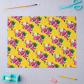 Elegant  roze kerstfeest tissuepapier (Craft)