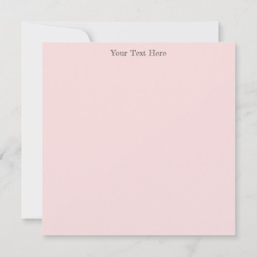 Elegant Roze Kwarts Gem Mind Body Spirit Energy Bedankkaart (Achterkant)