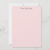 Elegant Roze Kwarts Gem Mind Body Spirit Energy Kaart (Achterkant)