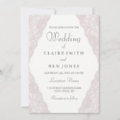 Elegant  Roze Loopbaan Uitnodiging (Voorkant)