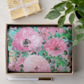 Elegant roze luipaard afdrukken en ontwerp van hou tissuepapier (Geschenk)