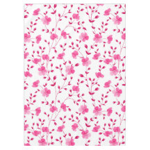Elegant roze madeliefje bloemen tafelkleed