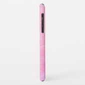 Elegant  Roze Marble iPhone case (Achterkant/links)