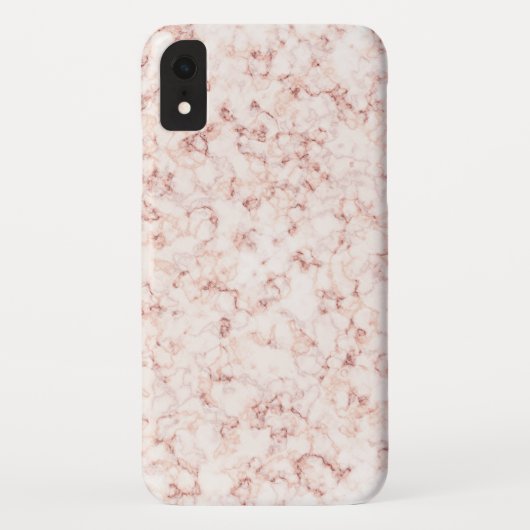 Elegant roze marmer Case-Mate iPhone case (Achterkant)
