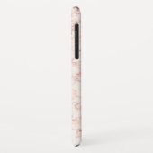 Elegant roze marmer Case-Mate iPhone case (Achterkant/links)