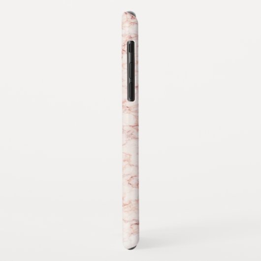 Elegant roze marmer Case-Mate iPhone case (Achterkant/links)