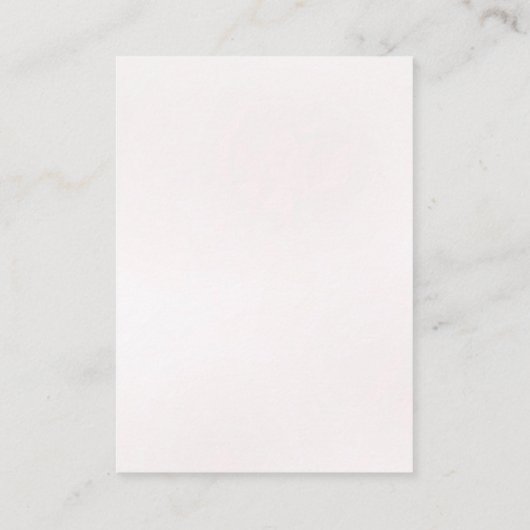 Elegant Roze Mauve Roos Bloemen Waterverf Bruiloft Informatiekaartje (Achterkant)