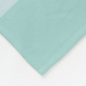 Elegant roze mint Green Striped Moderne Sjabloon Fleece Deken (Hoek)