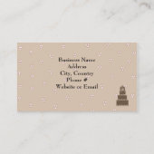 Elegant roze ontwerper visitekaartje (Achterkant)