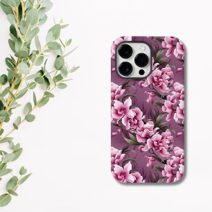Elegant roze orchidee Floral Case-Mate iPhone 14 Pro Max Hoesje