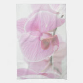 Elegant roze orchidee foto theedoek (Verticaal)