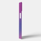 elegant roze paars blauw ombre gradiënt kleurloos Case-Mate iPhone case (Achterkant / Rechts)
