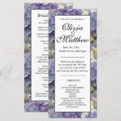 Elegant roze paarse oranje waterverf floraal (Voorkant / Achterkant)