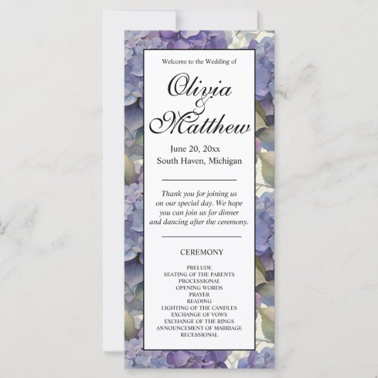 Elegant roze paarse oranje waterverf floraal (Voorkant)