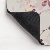 Elegant Roze Paarse Rozen Patroon Muismat (Hoek)