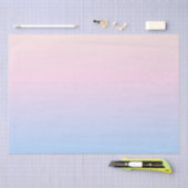 elegant roze pastel blauwe heldere verloopkleuren tissuepapier (Craft)