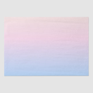 elegant roze pastel blauwe heldere verloopkleuren tissuepapier