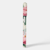 Elegant roze pioenroos bloemenpatroon - tijdloos Case-Mate iPhone case (Achterkant / Rechts)