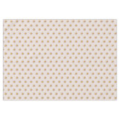 Elegant Roze Plumeria Bloemen op Champagne Beige Tafelkleed (Voorkant (Horizontaal))